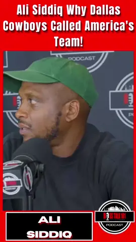 Ali Siddiq Why Dallas Cowboys Called America’s Team! #foryoupageシ #alisiddiq #cowboys #dallas #podcast #bosstalk