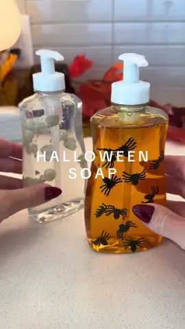 One of my favorite holiday DIYs! 🍂🕯️ Let’s make some Halloween soap 🫧 #halloween#DIY#soap#decor#falldecor#fall#spookyszn#asmr#satisfying 