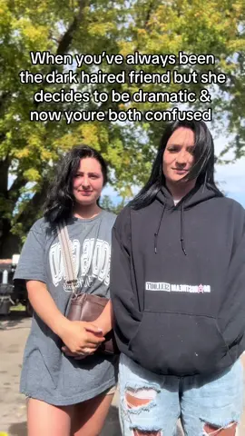 Ope #hairtok #bestfriend #MomsofTikTok #darkhair #friend #momtok @megan teske 