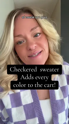 The coziest cardigan sweater this fall in a trendy checkered pattern! 🍂✨ #CheckeredCardigan #fallsweater #sweaterweather #cutesweater #WomensFallFashion #CozySweaters #TikTokFashion #FallStyle #HolidayDeals #tiktokshopblackfriday #tiktokshopcybermonday #tiktokshopholidayhaul #everydayerica #tiktokademebuyit 
