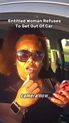 After a woman gets pulled over for speeding she refuses to get out of the vehicle or give the police her license. The cops go so far as to getting a tow truck and breaking her window to get her out if the vehicle. #entitledpeople #bodycamera #fypツ #copcam 