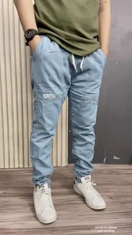 denim jogger pants#foryou #ibalikmokosafyptiktok #fashion #outfit #fyp #fashiontiktok #pants #stretchable #garterized 
