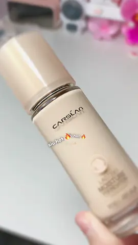 Kem nền Carslan màu P02 nèe #carslan #kemnenkiemdau  #halinhreview #makeup #domakeup #unboxing #review #fyp #xuhuong #viral  