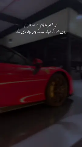 بس مختصر سا قیام ہے اور پھر ہم یادیں چھوڑ کر اپنے رب کے پاس چلے جائیں گے #foryou #fpyyyyyyyyyyyyyyyyyyyyyy #sadstory #sadpost 