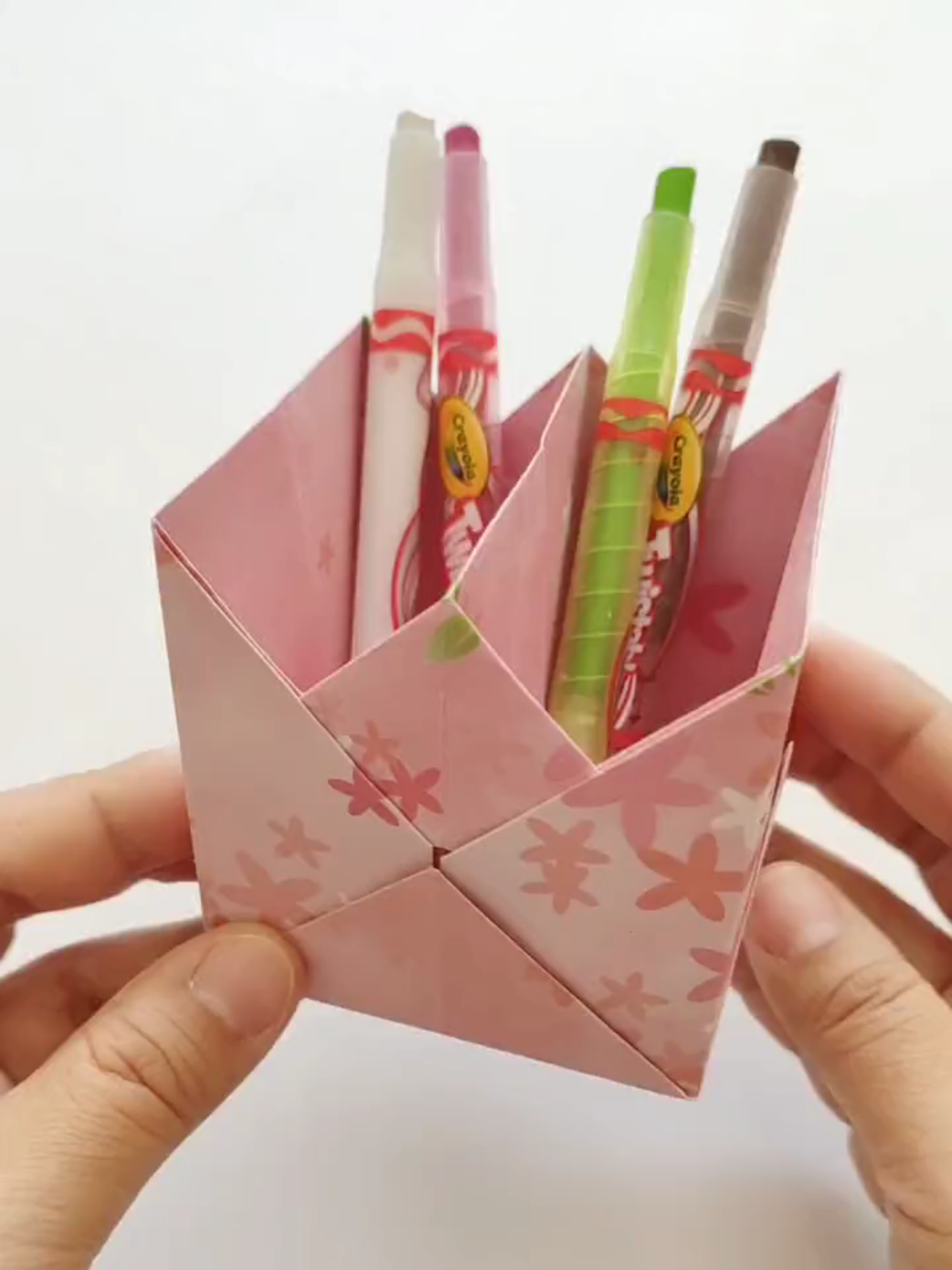 Tự Làm Hộp Bút Bằng Giấy  #HộpBútGiấy #ThủCôngDIY #CraftIdeas