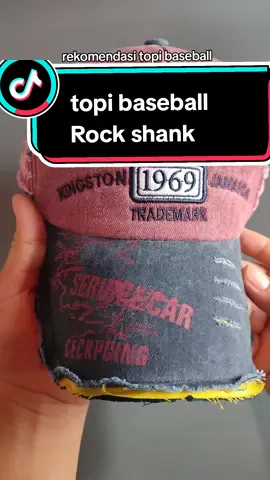 rekomendasi topi baseball import Rock shank unisex 100%cotton✅#topibaseball#topiimport #topidistro#topikeren 