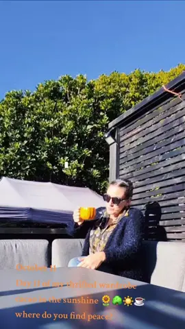 October 11 Day 11 of #mythriftedwardrobe Cacao in the sunshine is definitely peaceful 🫶 #thanksitsthrifted #mythriftedwardrobe #consciousconsumer #warriorcacao #sustainablefashion #preloved #selflove #slowfashion #wearityourway 