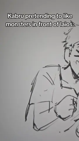 their dynamic is so funny to me 😭😭😭  #dungeonmeshi  #deliciousindungeon #dunmeshi #laiostouden #kabrudungeonmeshi #laiosdungeonmeshi #labru ?? #notreally