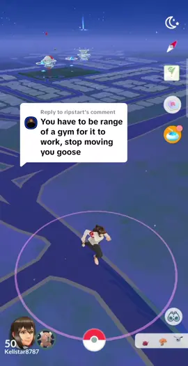 Replying to @ripstart not sure what you are on about. Range didn't matter for the red gym, which was further away too. 