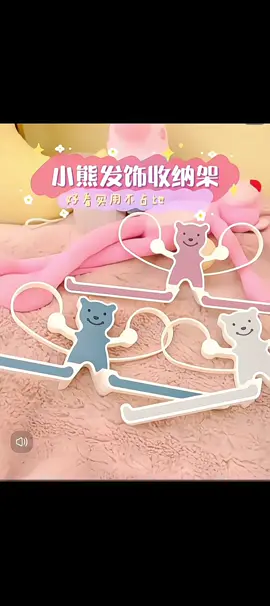 Giá Đỡ Trưng Bày Kẹp Tóc Hình Gấu #keptoc #daycottoc #bangdo #keptocnu 