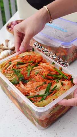 Cách làm kimchi dễ như trở bàn tay #Ancungtiktok #LearnOnTikTok #muoikimchinhanhgon  #ofood #tiktokshop #tranquocthai 