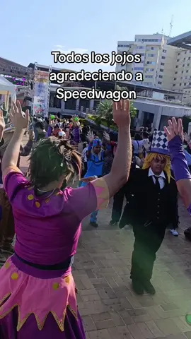 Gracias por tanto SpeedWaifu #jojos #jojosbizarreadventure #Cosplay #humor #lorax #letitgrow @Budokan Ec 