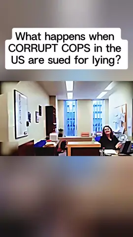 What happens when CORRUPT COPS in the US are sued for lying?#fyp #cops #copsoftiktok 