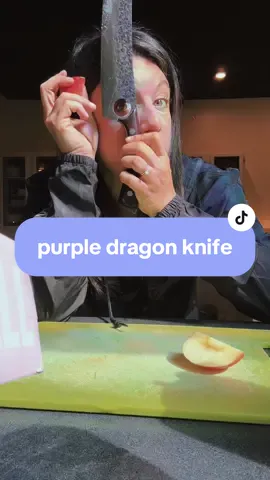 never have i ever used a knife this freaking sharp #purpledragon #purpledragonknife #tiktokshop #kitchenknife #japaneseknife #sharpknife #chefknife #purpledragonknives #purpledragon 