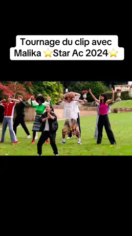 Tournage du clip avec Malika ⭐️Star Ac 2024⭐️#staracademy #staracademylive #starac #ebonystarac 