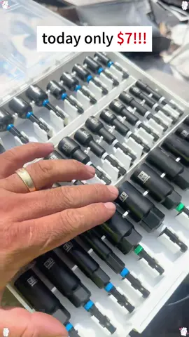 Upgrade your DIY game with the Toolant Magnetic Nut Driver Bit Set! Designed for precision and durability, this set makes any project a breeze, whether you're working on automotive, construction, or home repairs. Say goodbye to slipping and stripped nuts with these strong magnetic tips that keep everything in place. Get the job done right, every time. #DIYTools #ToolUpgrade #MagneticNutDriver #Homelmprovement #Toolant #PrecisionTools #goodforyou  #GarageEssentials #foryou 