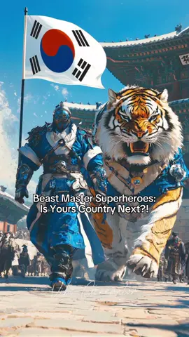 Superheroes and Their Animal Companions from Different Countries: South Korea, Japan, USA, Germany, and Many More #usa #southkorea #germany #france #japan #animals #superhero 