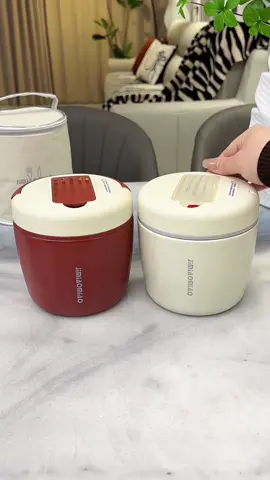 Hộp giữ nhiệt đựng thức ăn kèm thìa gấp gọn cực tiên lợi #hop #giunhiet #thia #giadungtienich  #giadungthongminh #trumgiadunggiare #xuhướng #fyp 