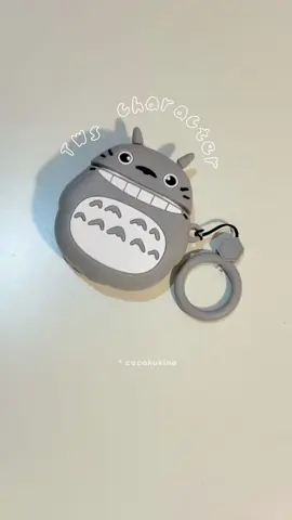 soo cutee!! aku pilih karakter totoro🥹🩷 #tws #twsbluetooth #headsetbluetooth #earphones #ghibli 