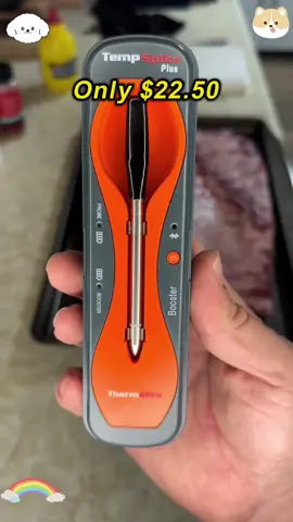 TheroPro 600 FT Digital Meat Thermometer Bluetooth Wireless for BBQ Cooking, Smoking Grilling Kitchen Utensils Gadgets TempSpike Plus