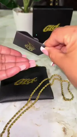 Rope Chain in Yellow Gold - 4mm in width