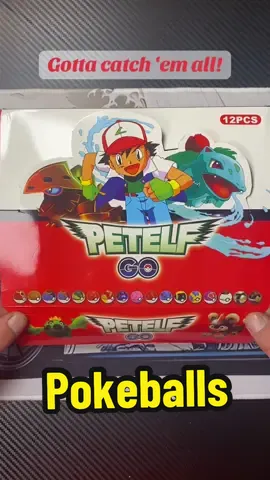 Pokémon fans! 12 pack of Pokéballs! #pokemon #pokemongo #pokemontiktok #pokemoncards #pokeball #tiktokmademebuyit 