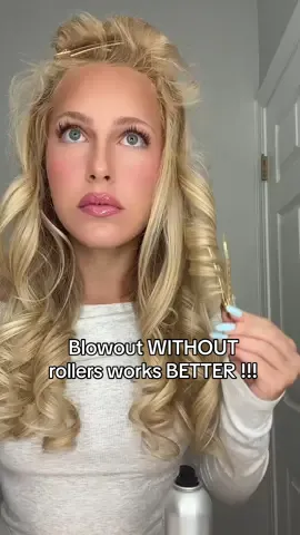 Who woulda thunk it! 😃 I use @Color Wow Hair Raise the Root on the roots and hairspray everywhere