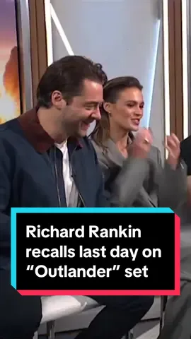 Richard Rankin recalls his last day of filming for “Outlander.”  Richard, Sophie Skelton, and John Bell told us what’s to come on the hit series, what it’s like on set and more. Catch the full interview at the link in our bio.  #NewYorkLiveTV #Outlander #OutlanderStarz #Starz #RichardRankin #SophieSkelton #JohnBell @Sara Gore @STARZ 