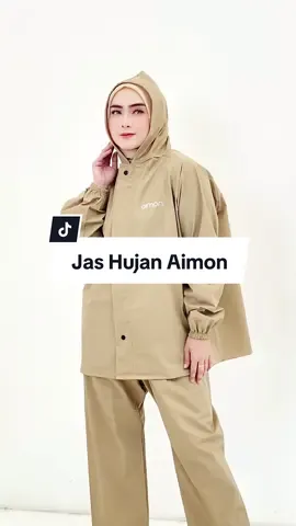 Jas Hujan Aimon Jaket Celana DISKON UP 50% #jashujan #jashujanaimon #aimonraincoat #fyp 
