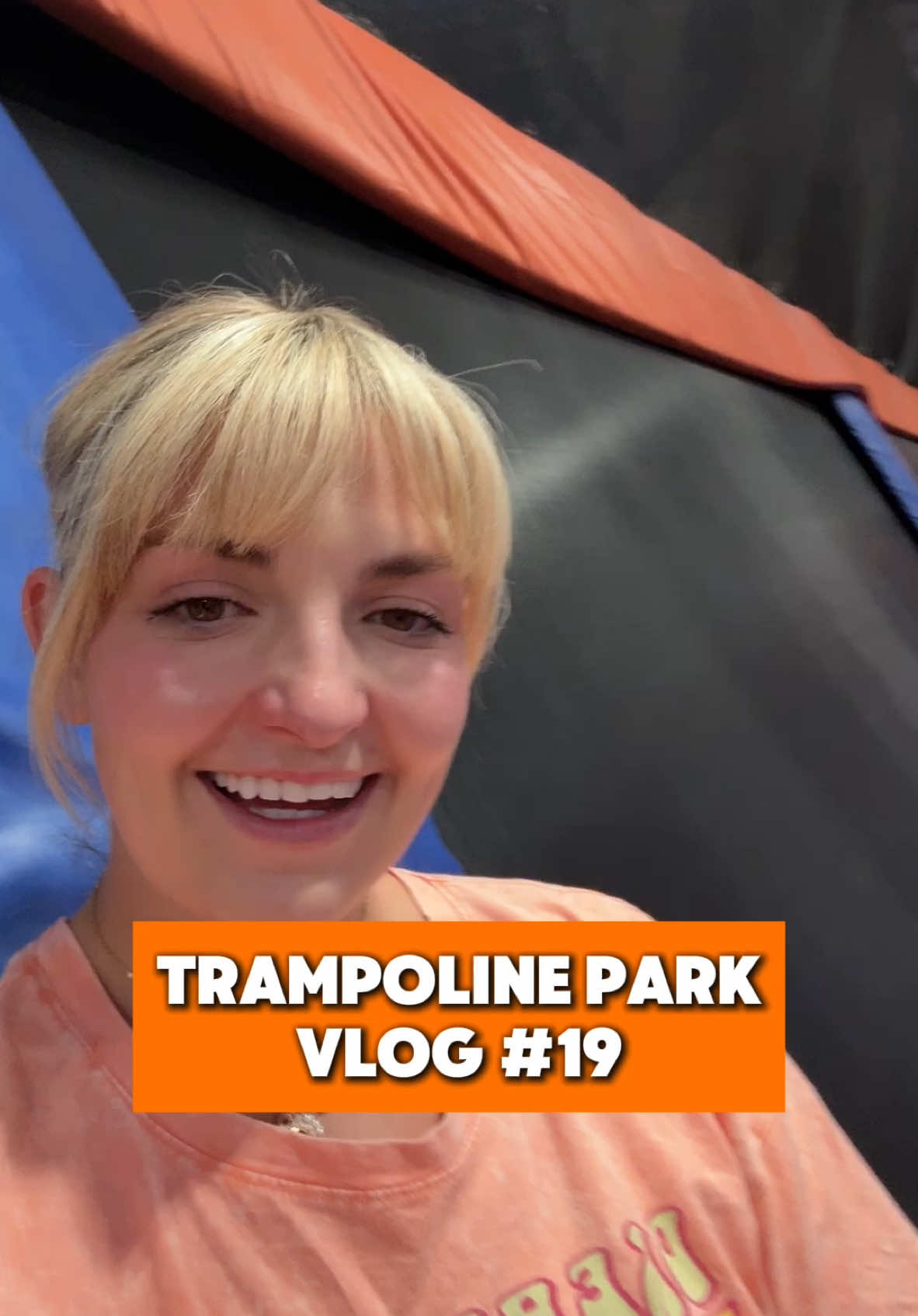 Sweetie cracks me up lollll😂😂😂 #fyp #family #toddlermom #toddlersoftiktok #trampolinepark #fun #funny #comedy #activities 