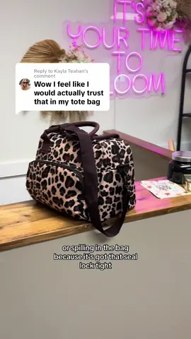 Replying to @Kayla Teahan #tumbler #spillproof #brumate #lunchbag #totebag #salon #packmylunch #fyp #foryou #fory #reply #comments 