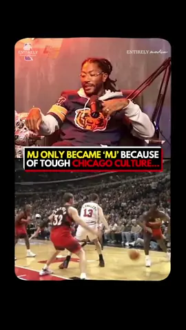 This Derrick Rose interview is 🔥 Jordan became him because of Chicago #NBA #derrickrose #michaeljordan #chicagobulls #nbabasketball #nbahighlights #entirelynba #nbaedits 
