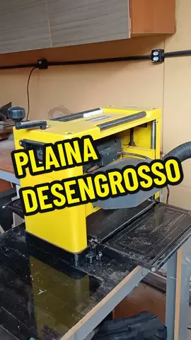 Utilizando a plaina desengrossadeira #marcenariacriativa #plaina #desengrosso 
