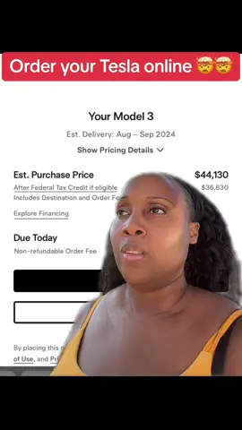 ordering a Tesla is that easy 