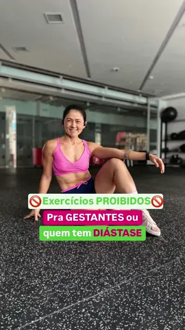 🚫Exercícios PROIBIDOS pra Gestantes e quem tem DIÁSTASE🚫 Na verdade, nenhum exercício é proibido porém existem alguns que não são recomendados.  Alguns exercícios que eu mostrei no video, forçam bastante a musculatura abdominal; gestantes e quem tem diástase, possuem a musculatura abdominal enfraquecida. Portanto não conseguem manter a musculatura contraída. Dessa forma o exercício não é realizado corretamente. Então eu sugeri algumas alterações simples que te ajudarão. Se você gostou da dica, curta ❤️e compartilha com as amigas ➡️Se você quer ver mais dicas como esta, escreva: EU QUERO #diastase #diástase #gestante #gestacao #gestacaosaudavel #treinoemcasa #maternidade 