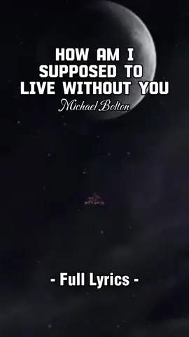 How Am I Supposed To Live Without You by Michael Bolton  #fyp  #foryou  #nhilgabtv  #karaokeduet  #fulllyrics🎸🎤🎧🎶  #songvideo  #trending 
