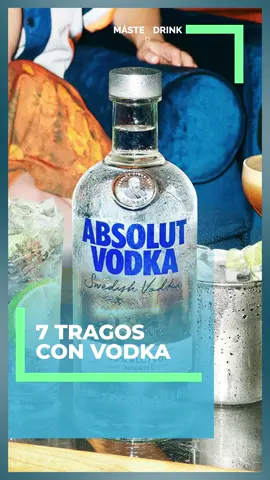 Estas son 7 maneras de preparar bebidas con VODKA #vodka #vodkabsolut #absolut #sprite #tajin #coctel #bebidas #drinks #trago #masterdrink