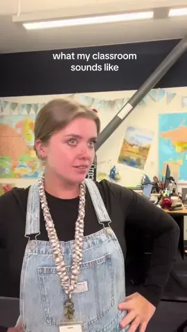 What it sounds like in my high school classroom ✏️ I hope everyone had a peaceful Monday & no one found a hamster in a kid’s backpack 🤩 #teachersoftiktok #teachertok #teacherlife #teacher 