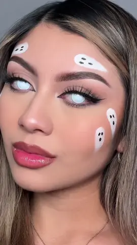 👻🎃 maquillaje de halloween super facil ✨✨✨ #maquillaje #halloweenmakeup #halloween #maquillajetutorial #makeupartist #makeup 