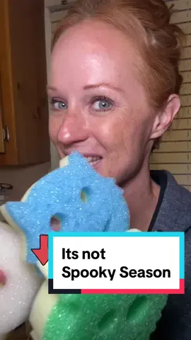 Its not actually Spooky Season without the Scrub Mommy set. #spookyseason #scrubdaddy #scrubmommy #sponge #CleanTok #cleaning #cleanthekitchen #whatisascrubmommy 