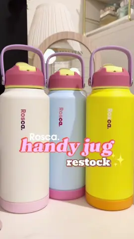 #tumblerrosca akhirnya restock, siapa gercep dia dapat😂 #tumbler #rosca #botolminum #rekomendasitumbler 