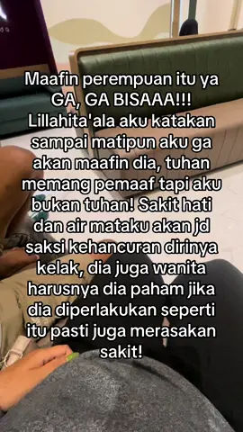 Dendam ini abadi untuk dirimu nona!