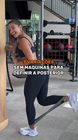 3 VARIAÇÕES  SEM MAQUINAS PARA DEFINIRA POSTERIOR . #treino #academia #musculação #personal #personaltrainer #dicadetreino #dicasdetreino #mulheresquetreinam #bumbumnanuca #treinodequadriceps #coxasgrossas #treinodeperna #treinodepernas #treinoinferiores #treinodeinferiores #posteriordecoxa #posterior #f#fyp #shape #corpo #Fitness #fit 