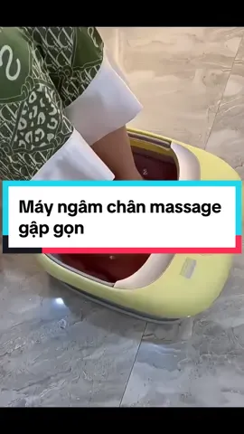 Máy ngâm chân massage gập gọn #xuhuong #thinhhanh #giadungtienich #mayngamchanmassage 