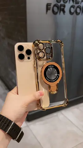 Golden phone case #phonecase #tiktok#foryou#koosencase#iphone15promax#iphone16promax#fyp #phone#caseiphone #clearcase #phone#apple