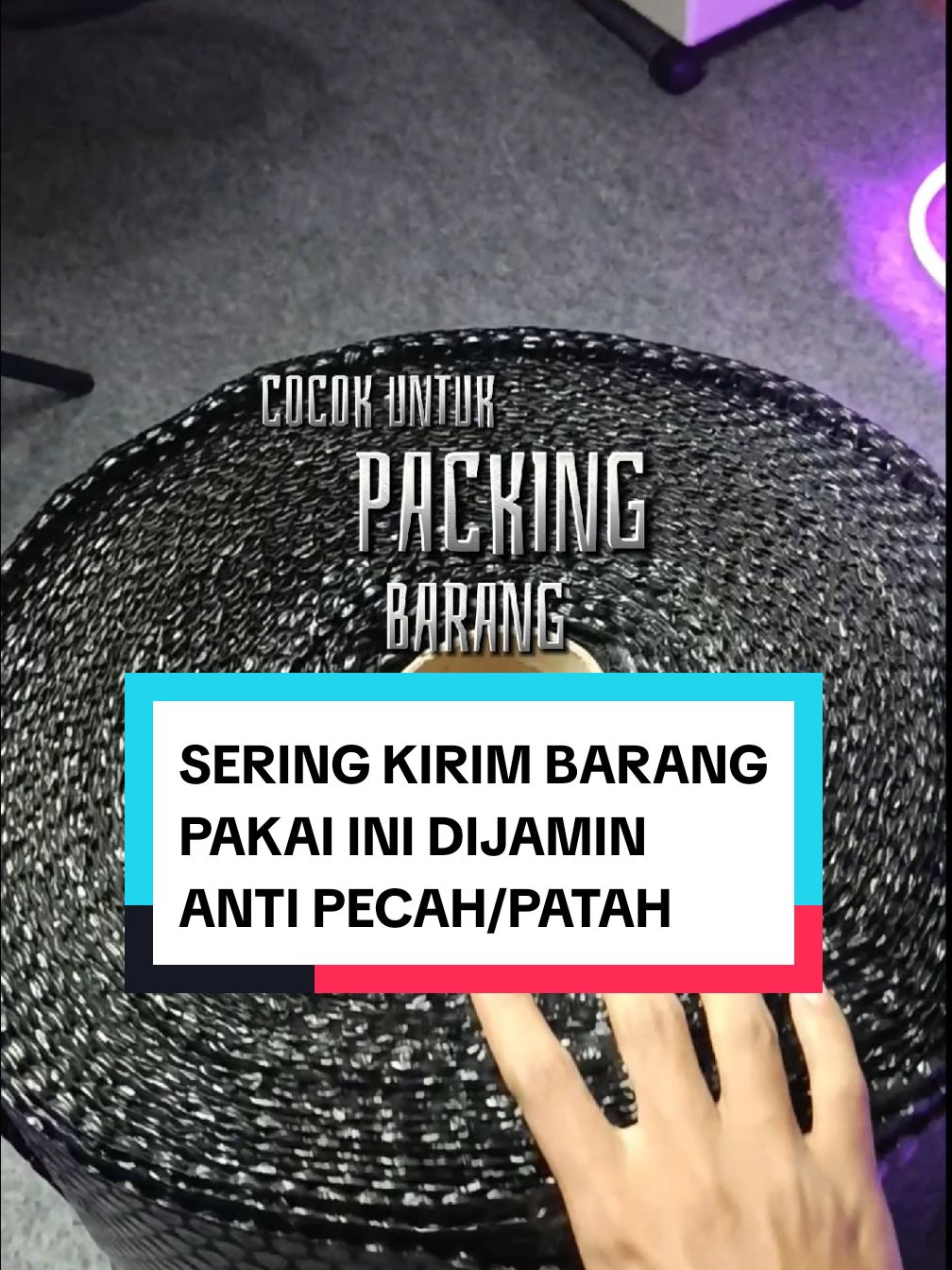 Bubble wrap yang sering banget orang gunakan untuk packing barang pesanan dijamin anti pecah / patah #tiktok #fyp #tranding #belanjamurah #bubble #bubblewrap #wrap #bubblepacking #bubble wrap 40cm x 50 m 