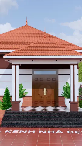 mái đỏ chứng to đẹp mê #kenhnhadep #xuhuongtiktok 