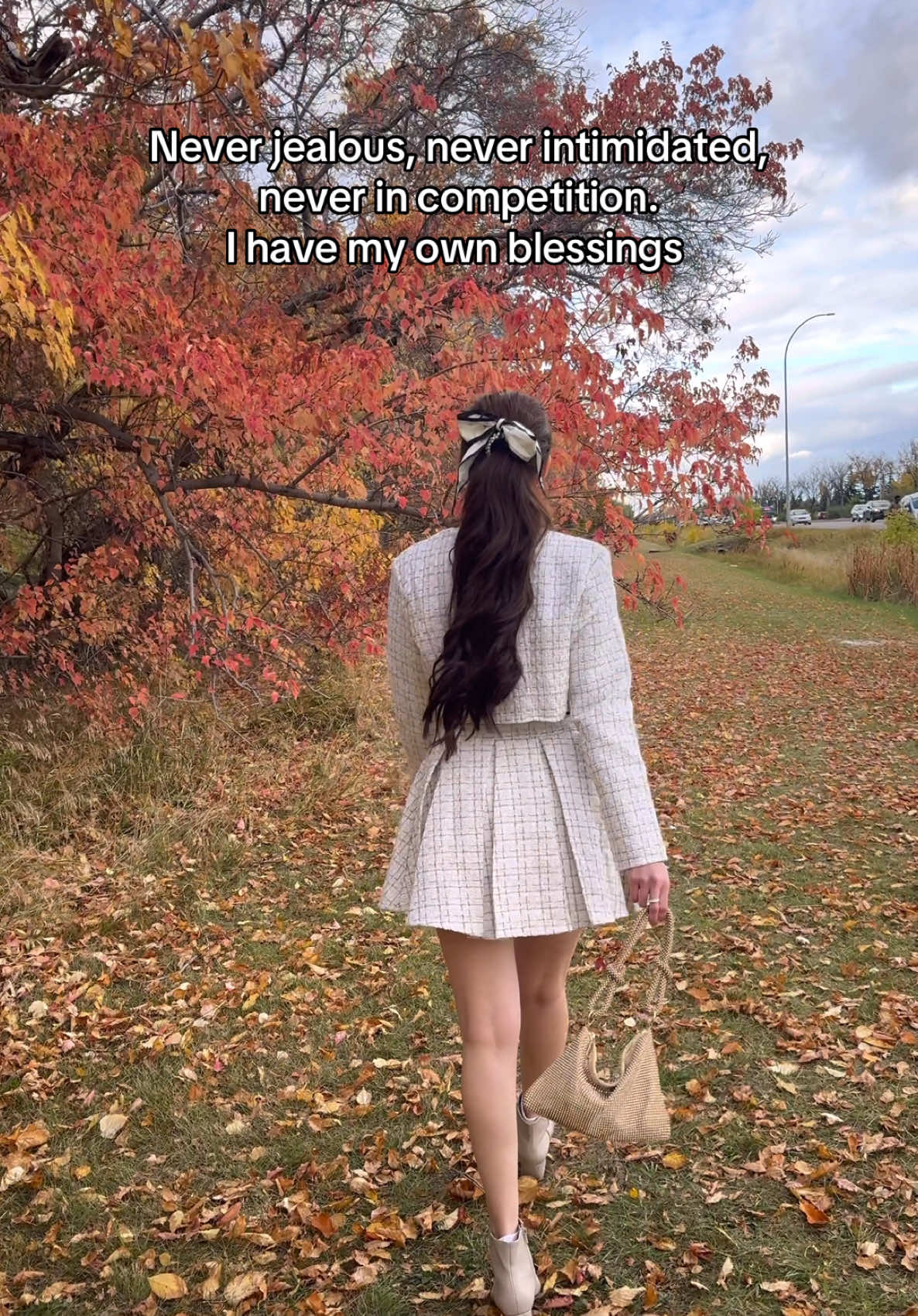 Always on my own path, receiving my own blessings 🥰 #motivation 