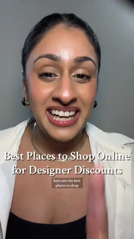 Best places to shop for Designer Discounts online 1. @COSETTE  2. @cettire  3. @24S Also, @FARFETCH and @Shopbop  Featuring Saint Laurent, Celine, Bottega Veneta, Gucci, Prada, Coach, Chloe, Cult Gaia, and so much more! ##designerbag##designerdeals#designersale #designerfinds #creatorsearchinsights #greenscreenvideo 
