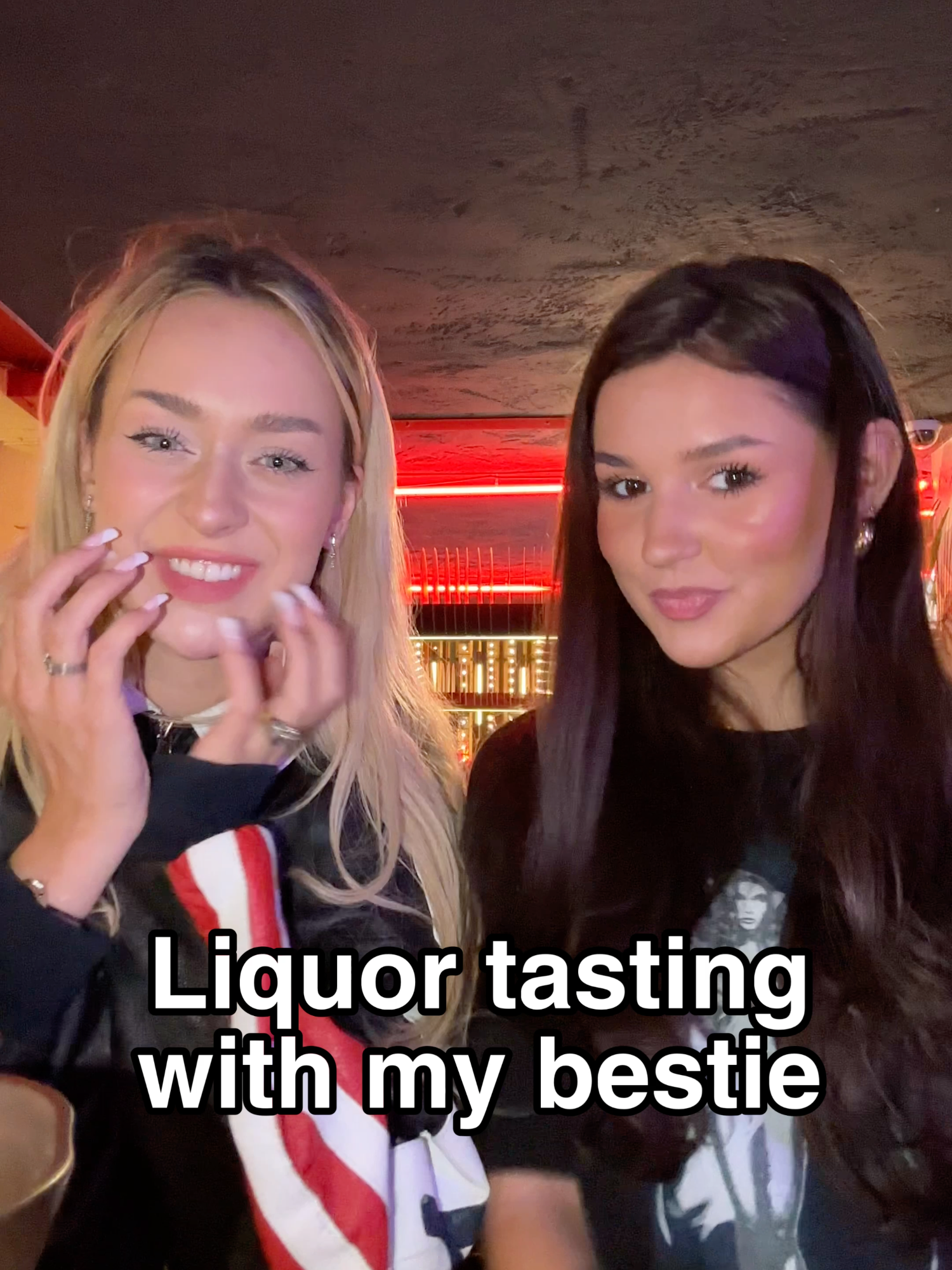 Strawberry the winner>>> #fyp #friends #tasting #fun #drinking #bar